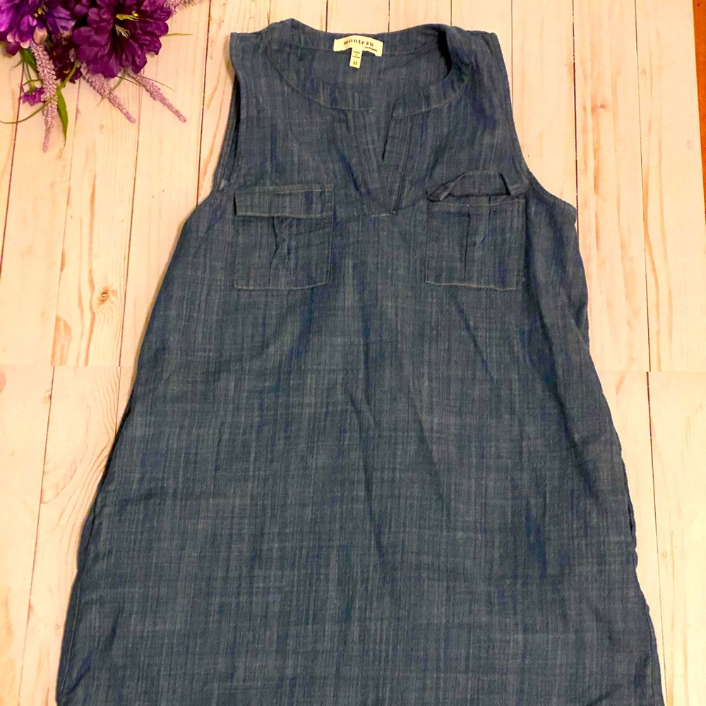 Women’s denim tunic shirt